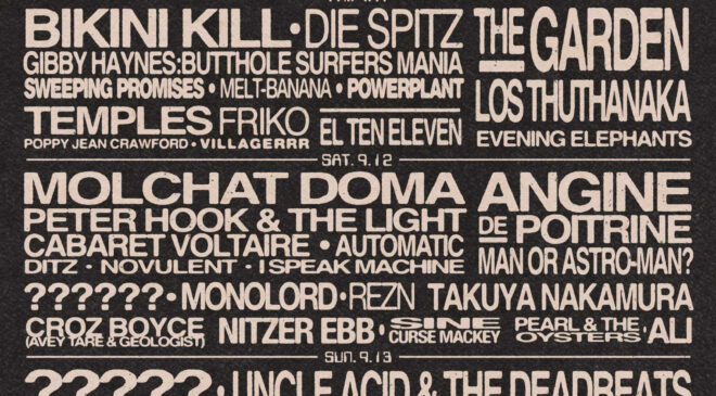 LEVITATION and RIOTFEST 2026 LINEUP!!