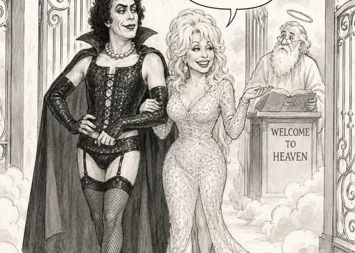 DOLLY PARTON and Tim Curry